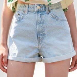 Zara mom jeans bermuda shorts Size 6/28